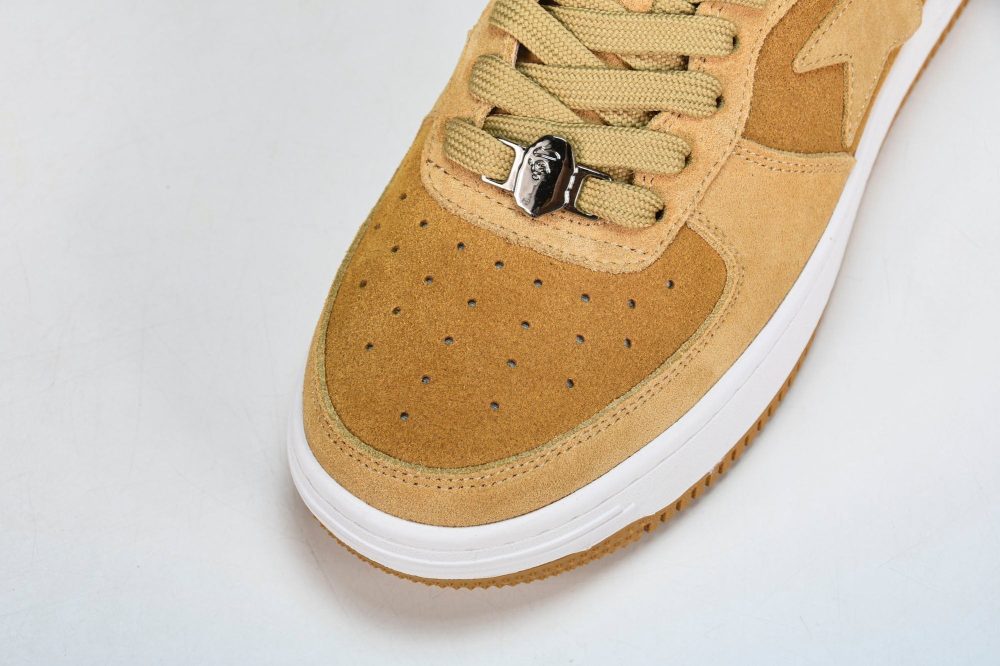 A Bathing Ape Bape Sta ‘Beige Seude' - Image 9