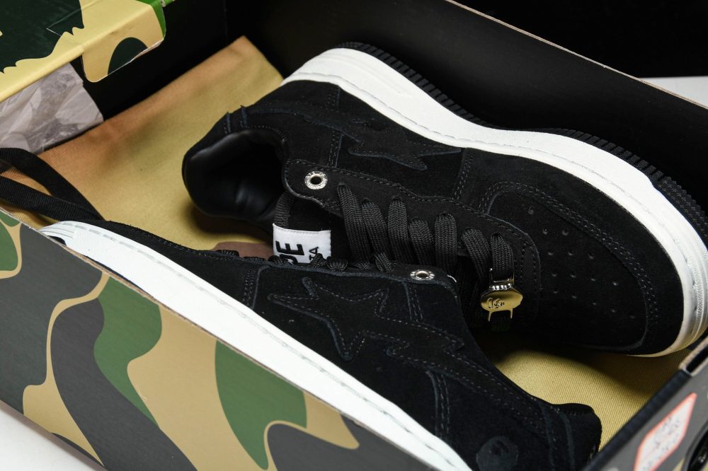A Bathing Ape Bape Sta 'Black' - Image 14