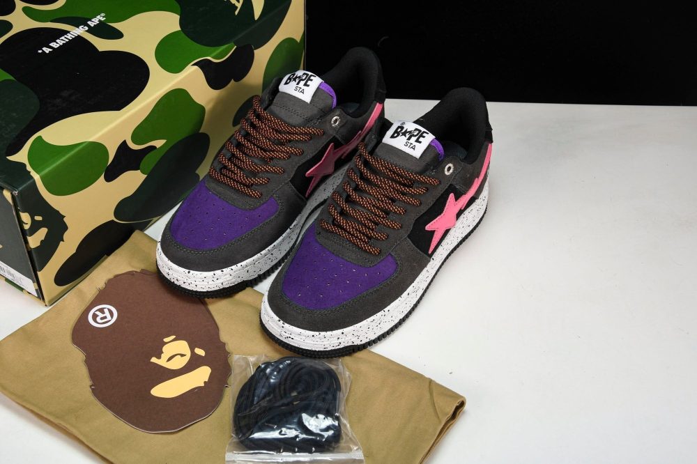 A Bathing Ape Bape Sta 'Black Pink' - Image 13