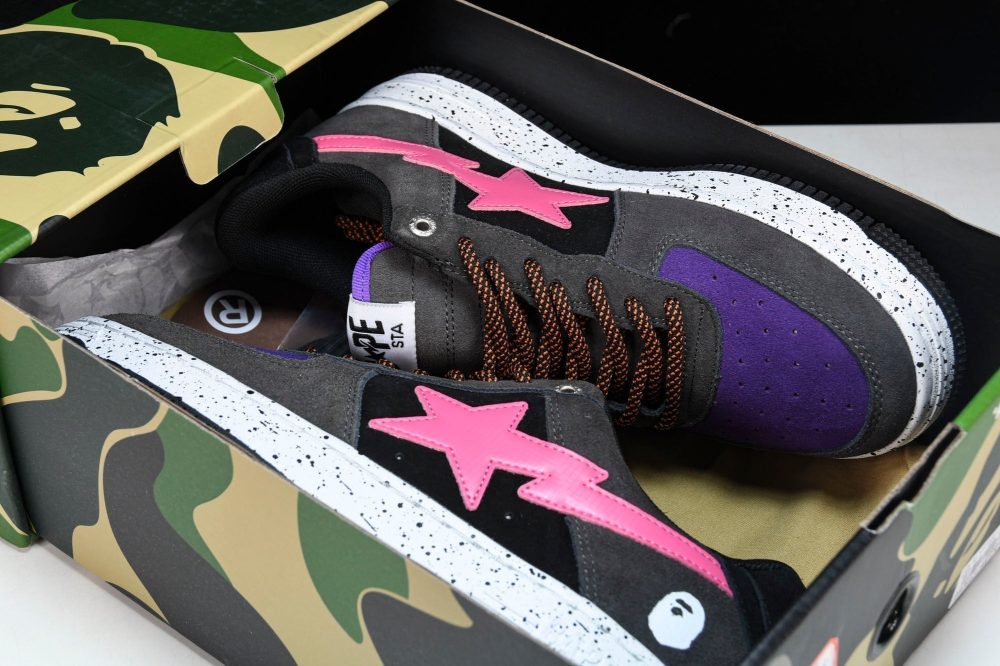 A Bathing Ape Bape Sta 'Black Pink' - Image 14
