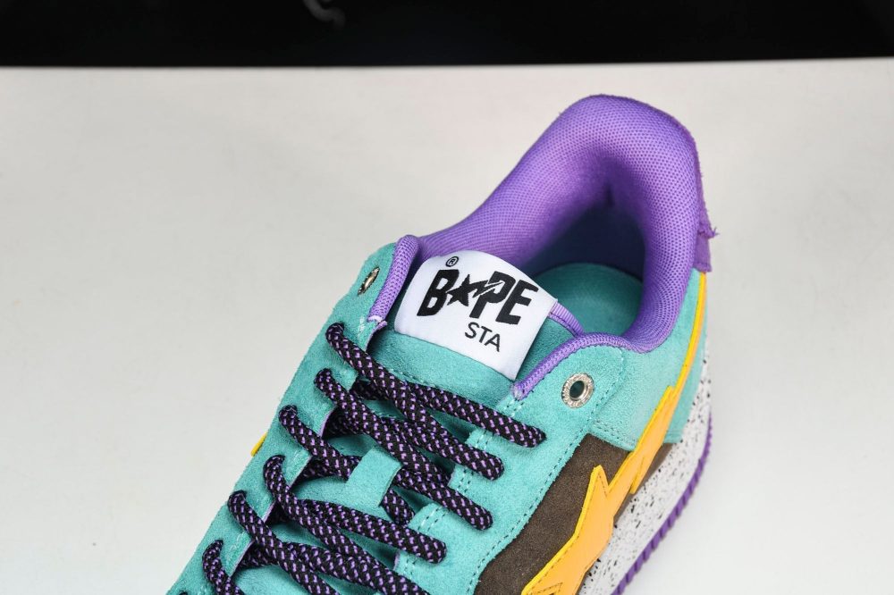 A Bathing Ape Bape Sta 'Brown Yellow' - Image 10