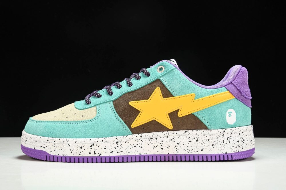 A Bathing Ape Bape Sta 'Brown Yellow'
