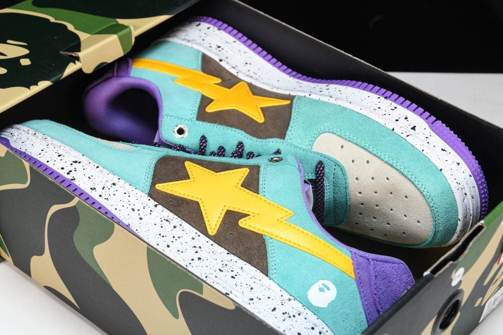 A Bathing Ape Bape Sta 'Brown Yellow' - Image 18