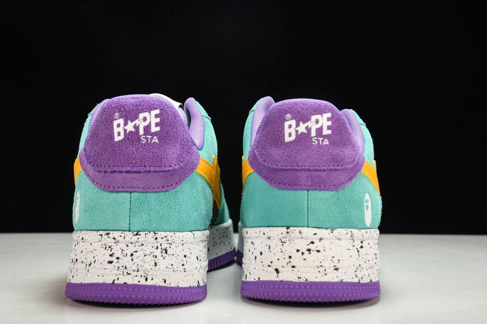 A Bathing Ape Bape Sta 'Brown Yellow' - Image 7