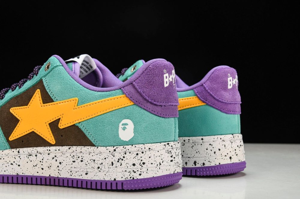 A Bathing Ape Bape Sta 'Brown Yellow' - Image 8