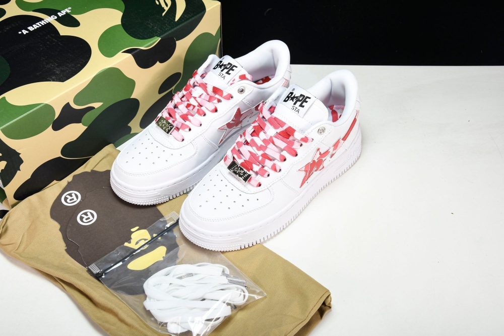 A Bathing Ape Bape Sta 'Camo Pink' - Image 15