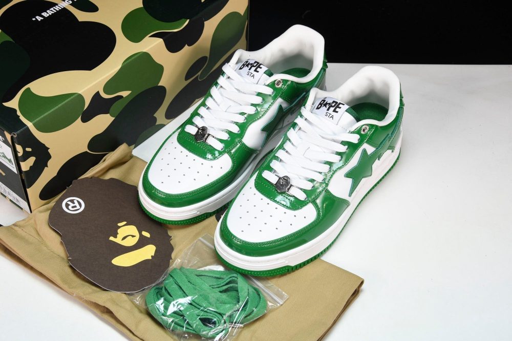 A Bathing Ape Bape Sta ‘Green' - Image 13