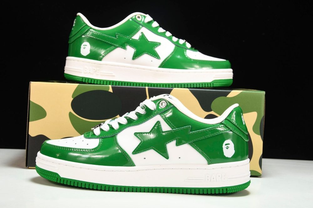 A Bathing Ape Bape Sta ‘Green' - Image 15