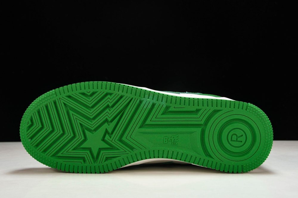 A Bathing Ape Bape Sta ‘Green' - Image 5