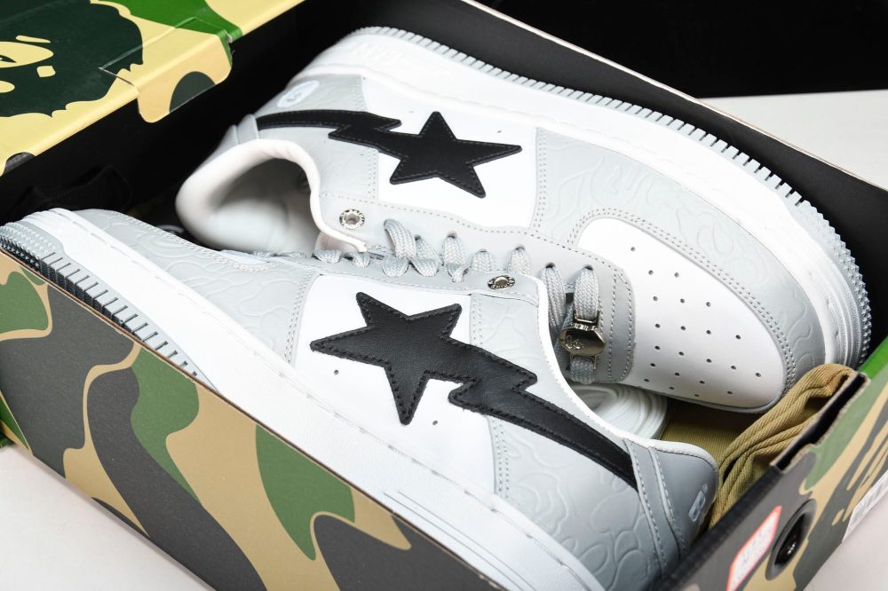 A Bathing Ape Bape Sta ‘Grey Black’ - Image 18