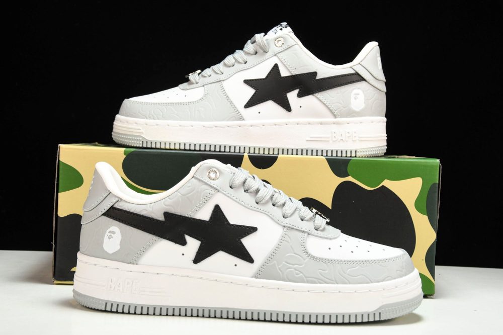 A Bathing Ape Bape Sta ‘Grey Black’ - Image 19