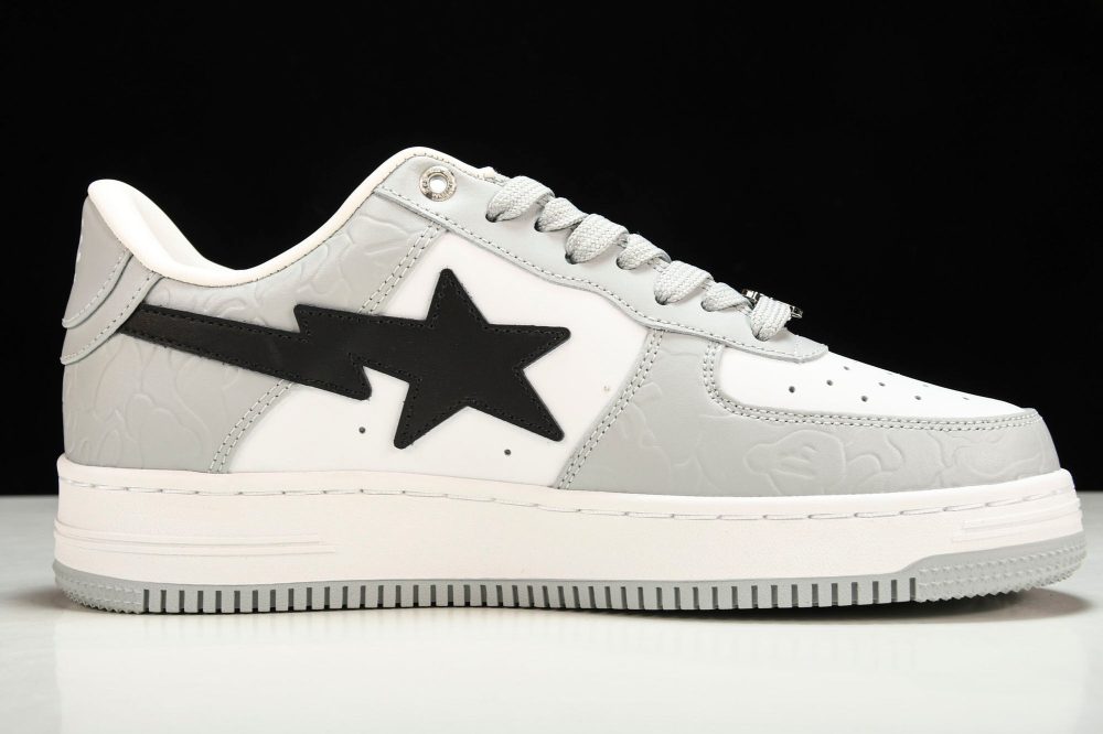 A Bathing Ape Bape Sta ‘Grey Black’ - Image 3