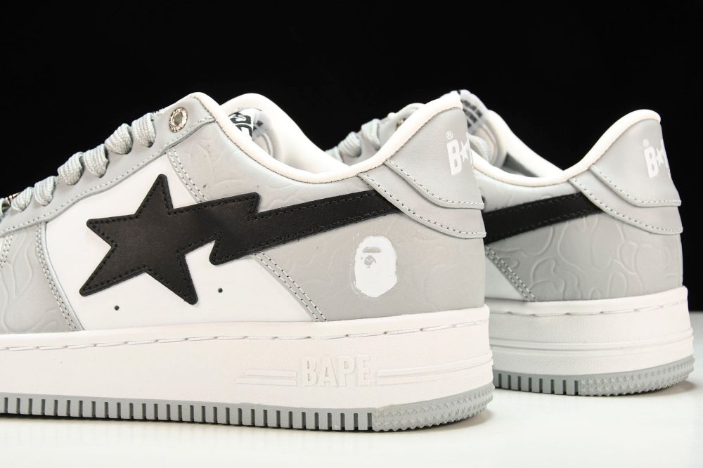 A Bathing Ape Bape Sta ‘Grey Black’ - Image 8