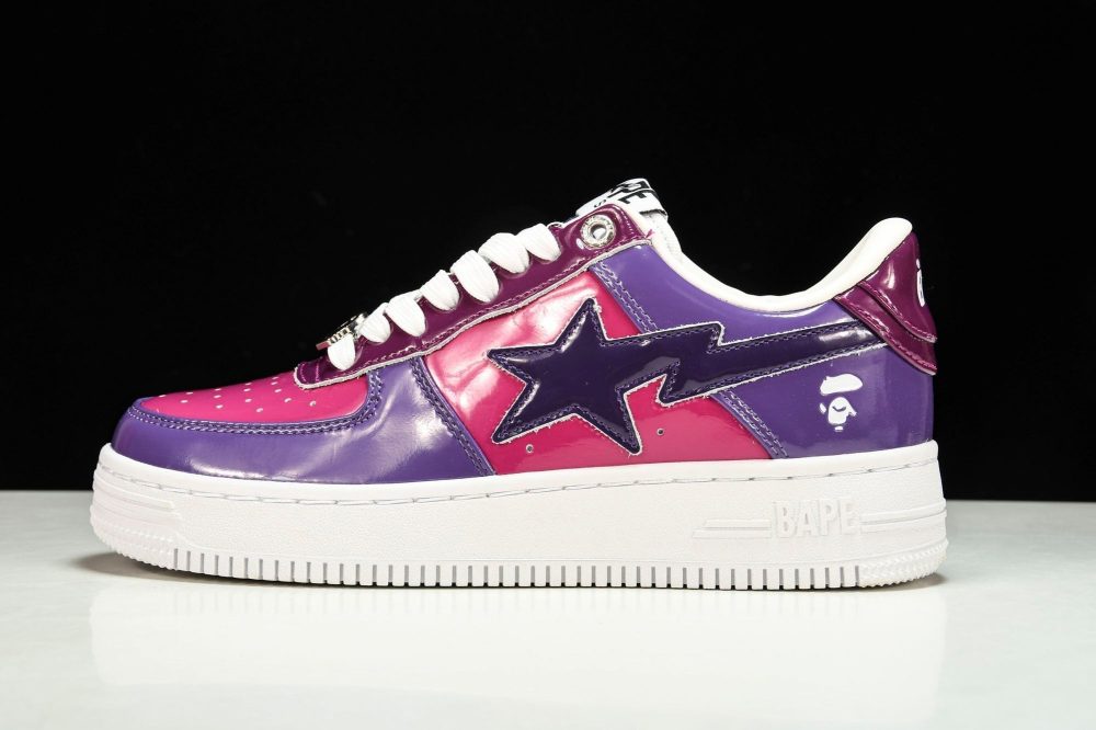 A Bathing Ape Bape Sta M1 'Camo Combo - Purple'