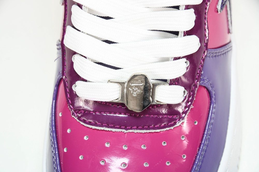 A Bathing Ape Bape Sta M1 'Camo Combo - Purple' - Image 11