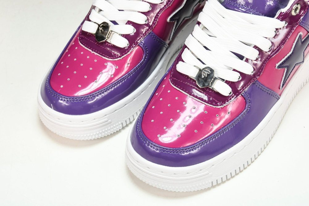 A Bathing Ape Bape Sta M1 'Camo Combo - Purple' - Image 15