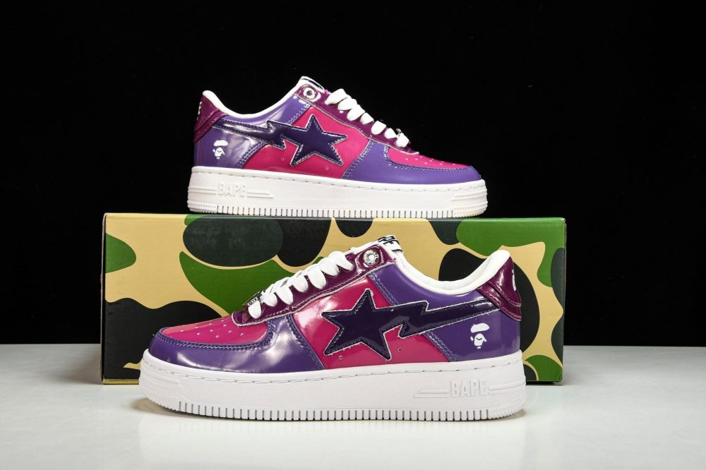 A Bathing Ape Bape Sta M1 'Camo Combo - Purple' - Image 19