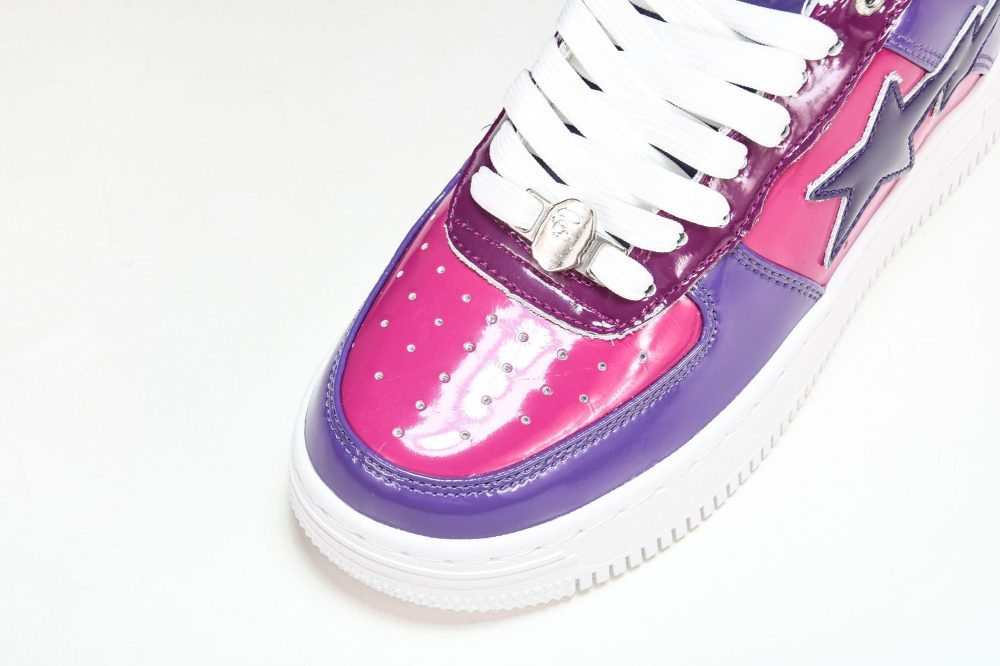 A Bathing Ape Bape Sta M1 'Camo Combo - Purple' - Image 9