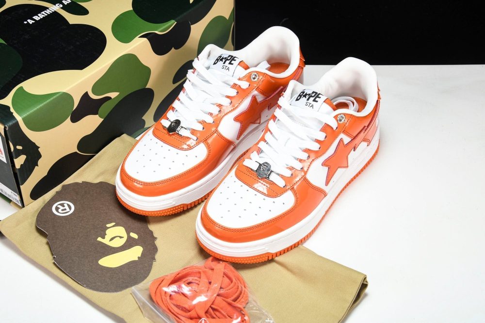 A Bathing Ape Bape Sta 'Orange' - Image 22