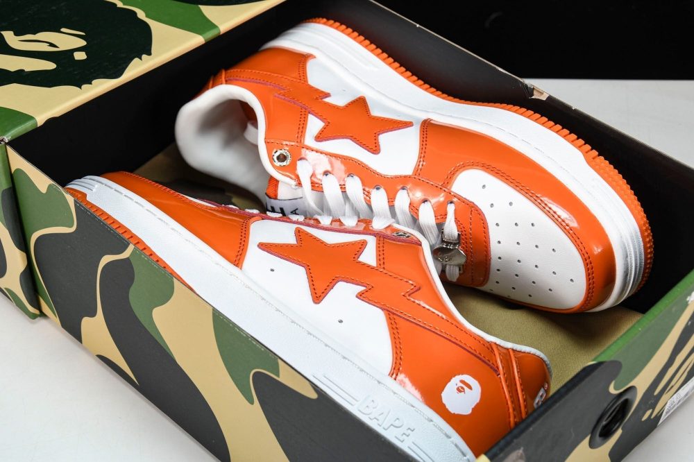 A Bathing Ape Bape Sta 'Orange' - Image 25