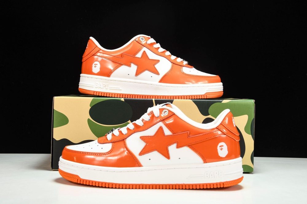 A Bathing Ape Bape Sta 'Orange' - Image 26
