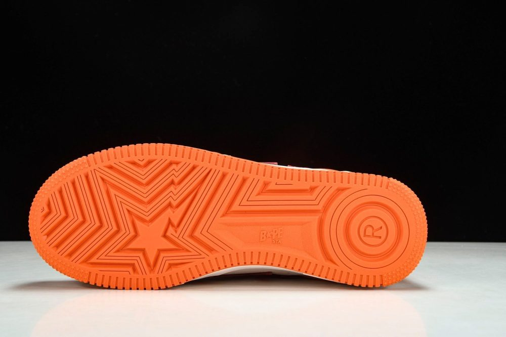 A Bathing Ape Bape Sta 'Orange' - Image 5