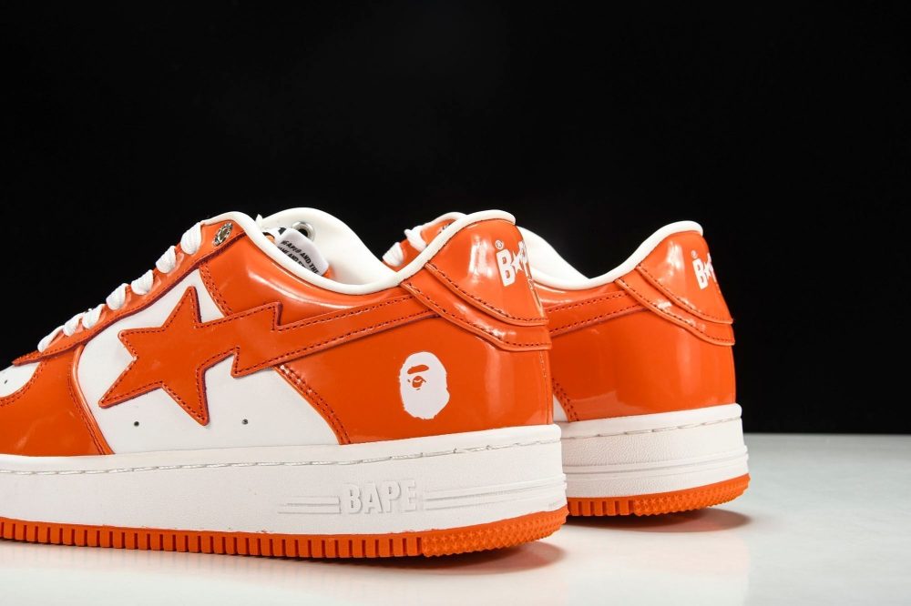 A Bathing Ape Bape Sta 'Orange' - Image 8
