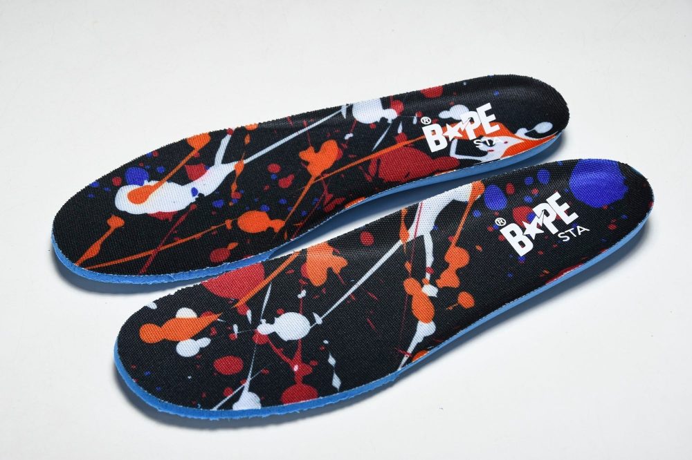 A Bathing Ape Bape Sta 'Paint Black' - Image 13