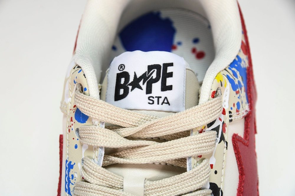 A Bathing Ape Bape Sta 'Paint' - Image 11