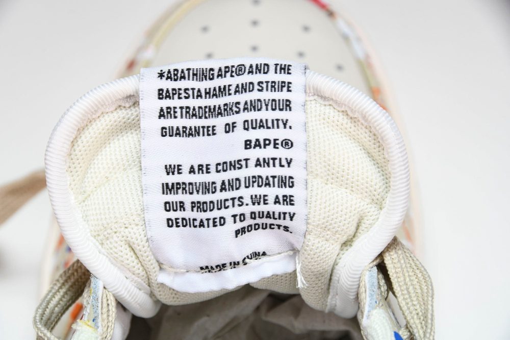 A Bathing Ape Bape Sta 'Paint' - Image 12