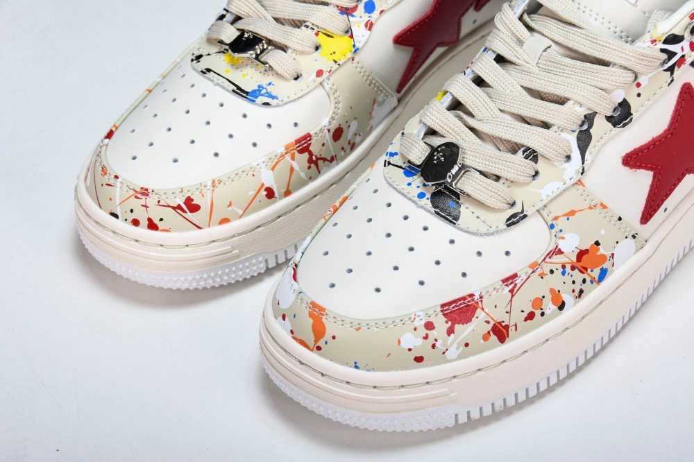A Bathing Ape Bape Sta 'Paint' - Image 15