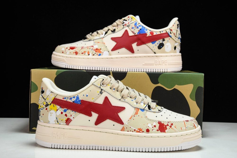 A Bathing Ape Bape Sta 'Paint' - Image 19