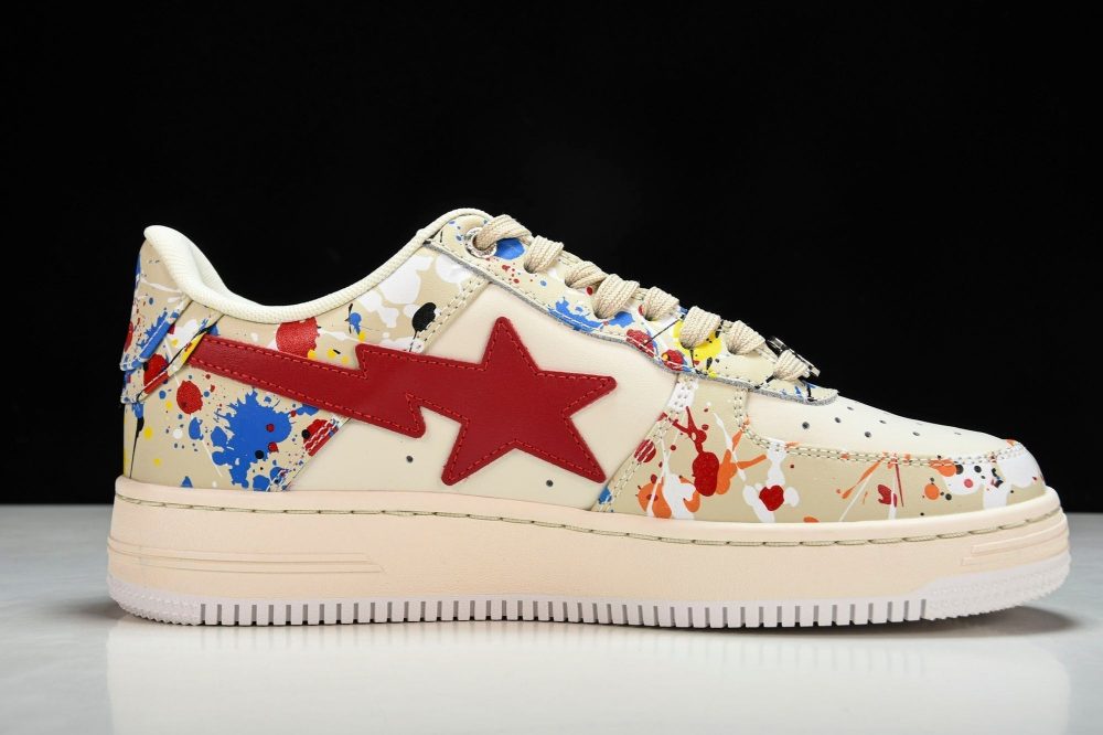 A Bathing Ape Bape Sta 'Paint' - Image 3