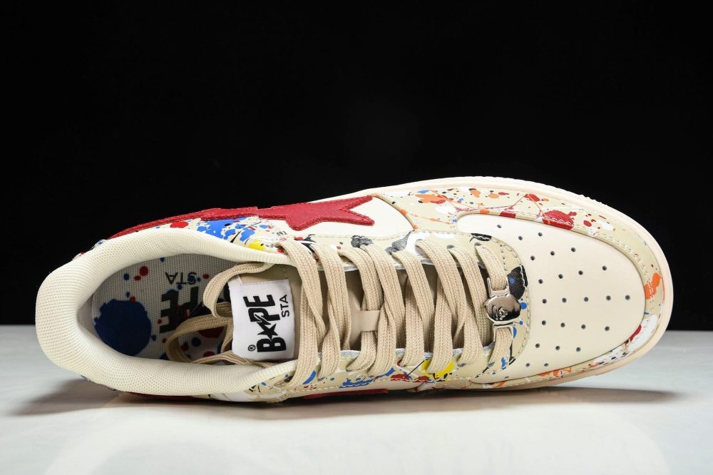 A Bathing Ape Bape Sta 'Paint' - Image 4