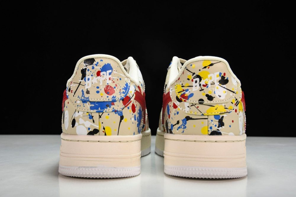 A Bathing Ape Bape Sta 'Paint' - Image 7