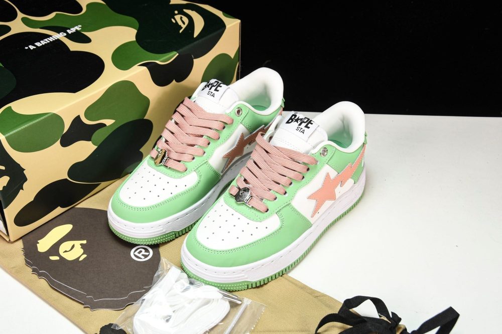 A Bathing Ape Bape Sta 'Pastel Green' - Image 14