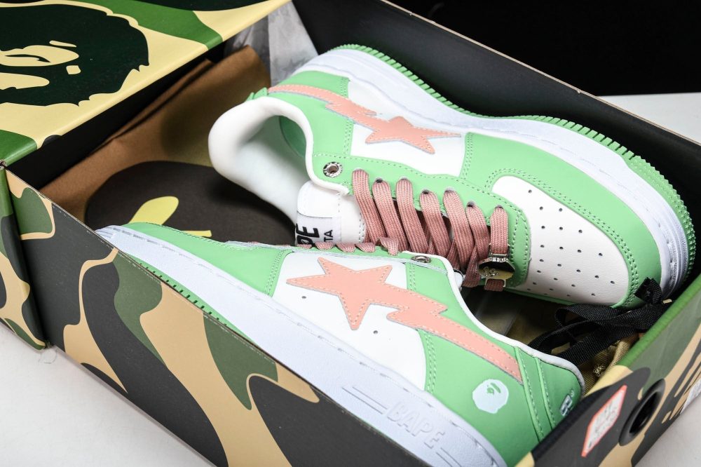 A Bathing Ape Bape Sta 'Pastel Green' - Image 15