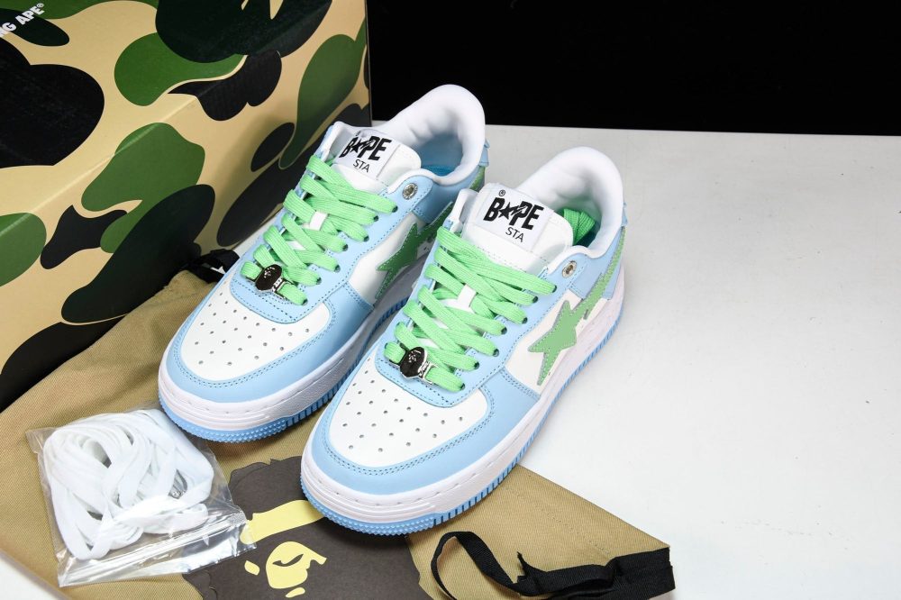 A Bathing Ape Bape Sta ‘Pastel Pack - Sax' - Image 14