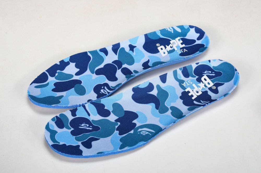 A Bathing Ape Bape Sta 'White ABC Camo - Blue' - Image 17