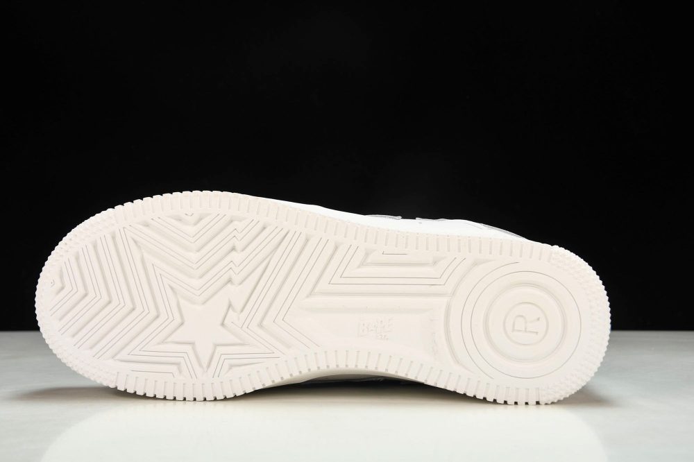 A Bathing Ape Bape Sta 'White ABC Camo - Blue' - Image 5
