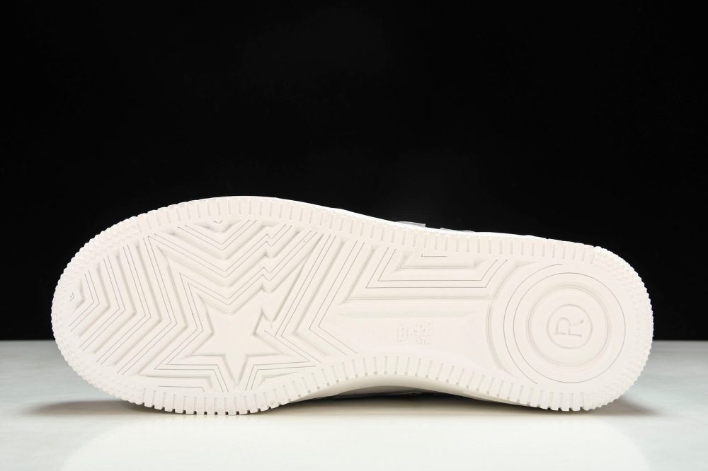 A Bathing Ape Bape Sta ‘White ABC Camo Green' - Image 5
