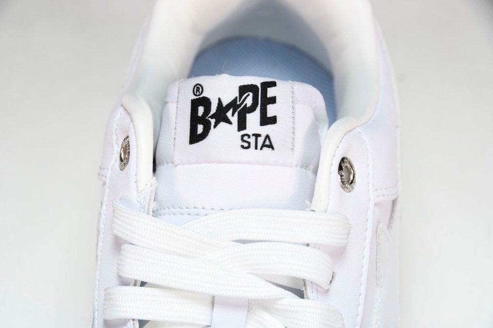 A Bathing Ape Bape Sta 'White' - Image 12