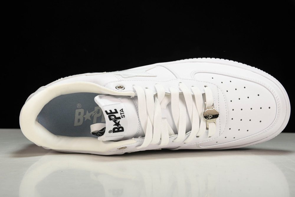 A Bathing Ape Bape Sta 'White' - Image 4
