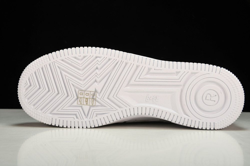 A Bathing Ape Bape Sta 'White' - Image 5