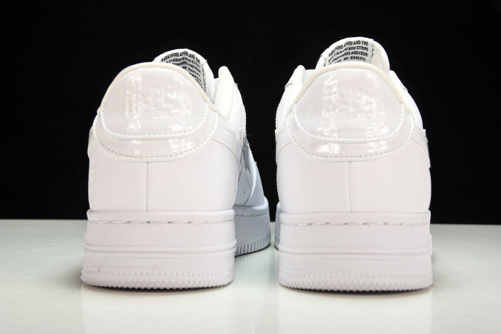 A Bathing Ape Bape Sta 'White' - Image 7