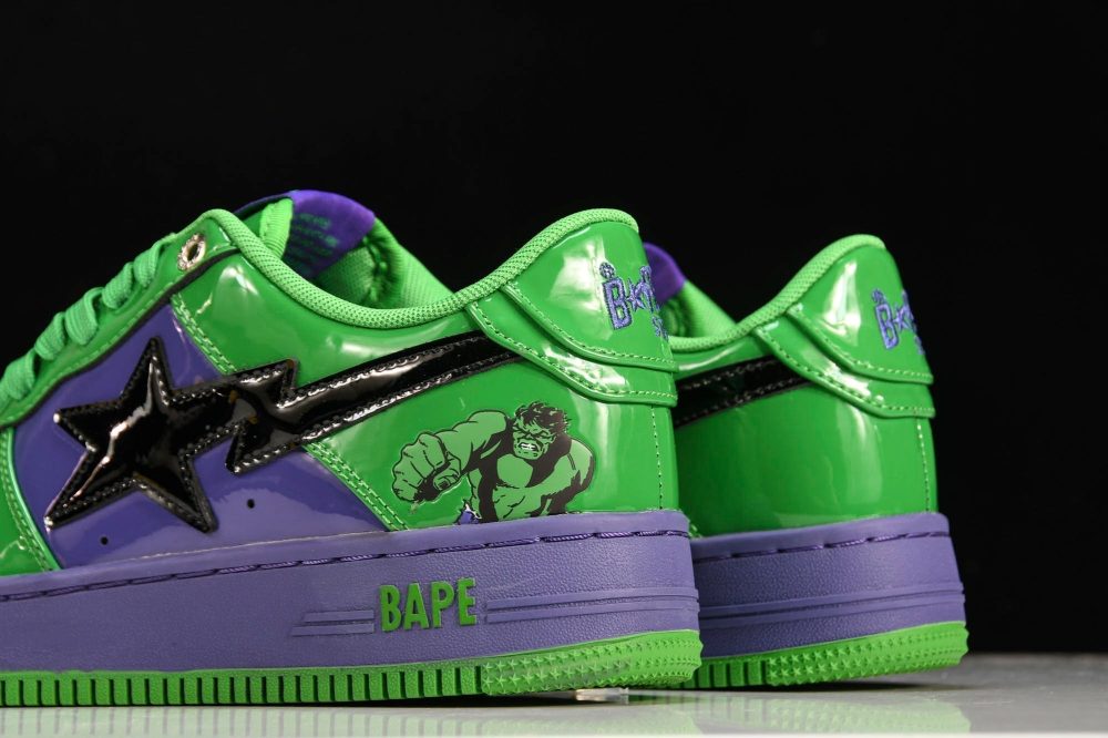 A Bathing Ape Bape Sta x Mrvl 'Hūlk' - Image 8
