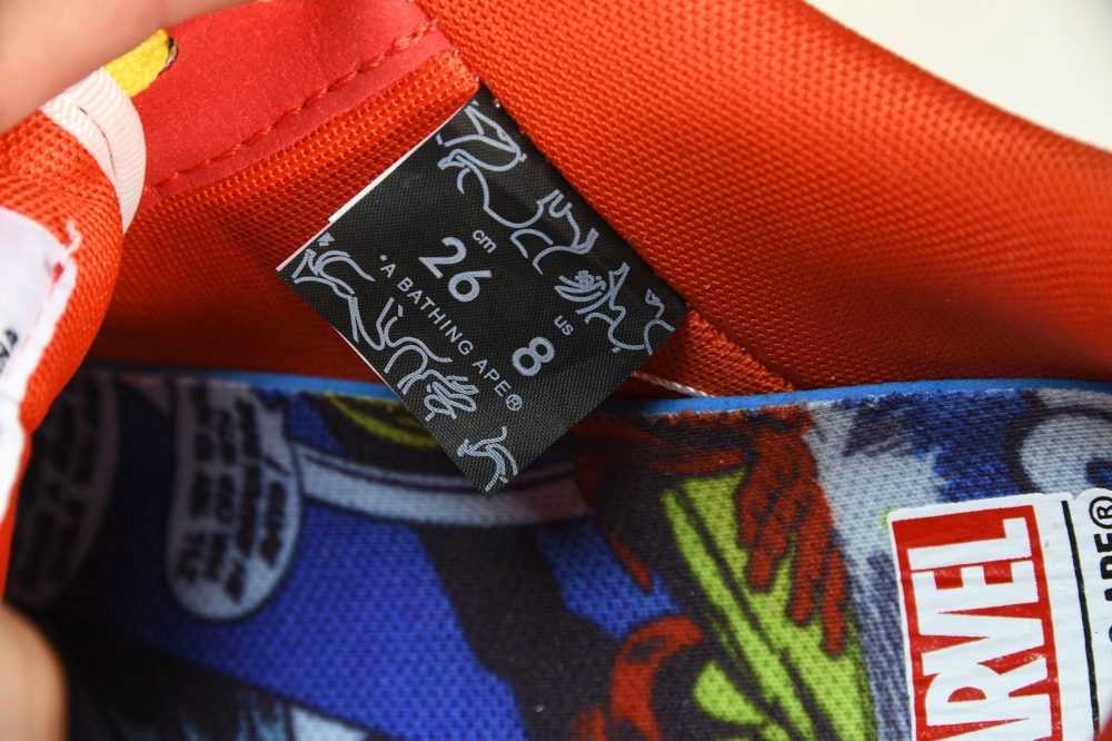 A Bathing Ape Bape Sta x Mrvl 'Irøn Man' - Image 13