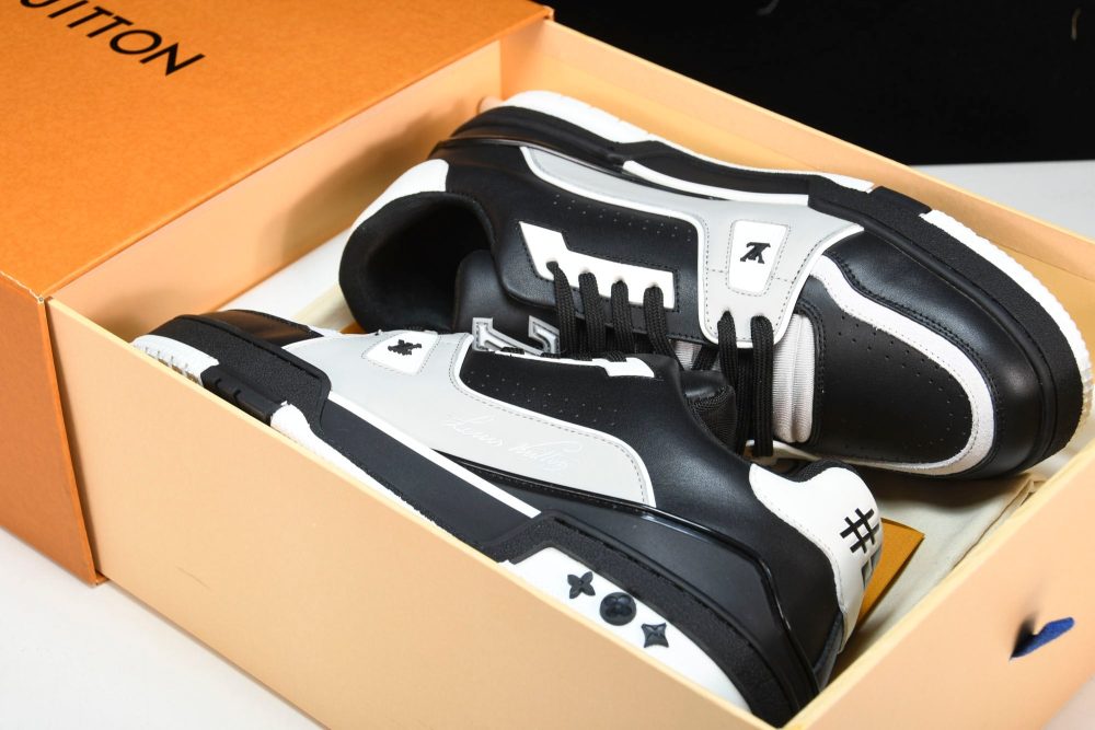 Louis Vuittоп Trainer Low 'Black Grey White' - Image 24