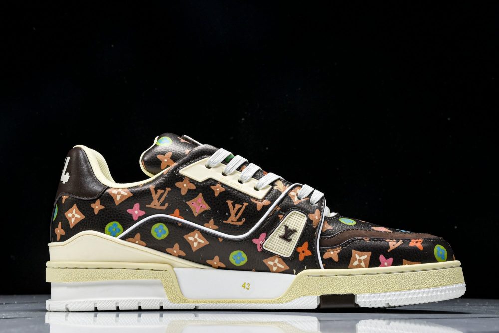 Louis Vuittоп Trainer by Tyler, The Creator 'Mocha Multicolor' - Image 3