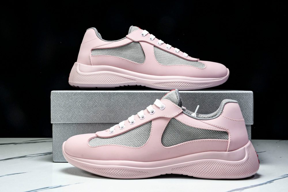 Prada America's Cup Sneaker Soft Rubber 'Pink' - Image 21